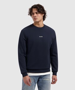 Heren sweater blauw