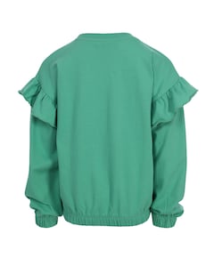 Meisjes sweater groen