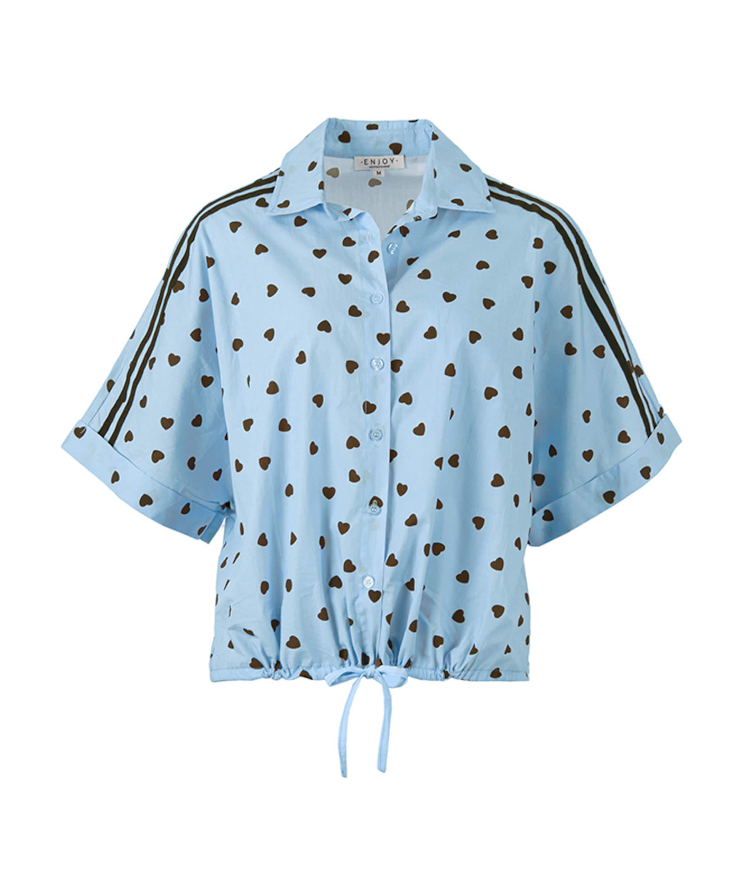 Dames blouse blauw