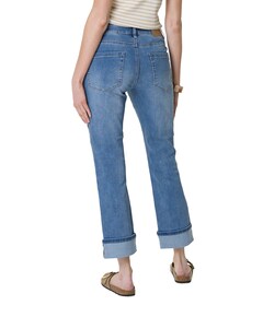 Kate Denim Embroid. Pockets dames jeans blauw