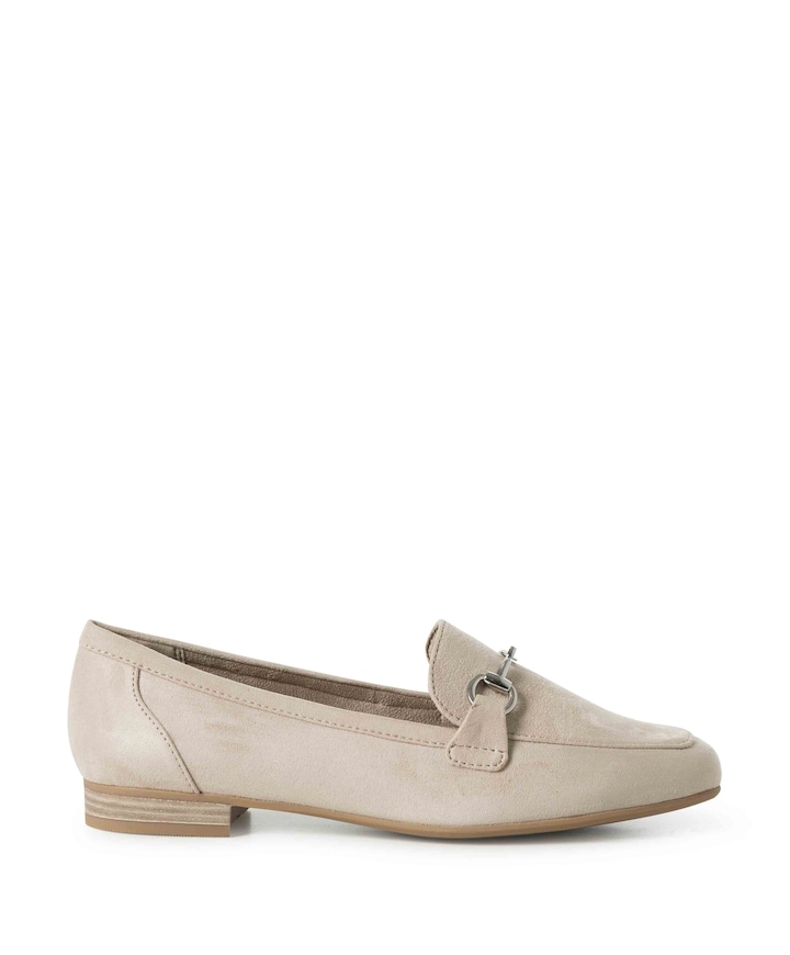 Women Slip-on dames loafers beige