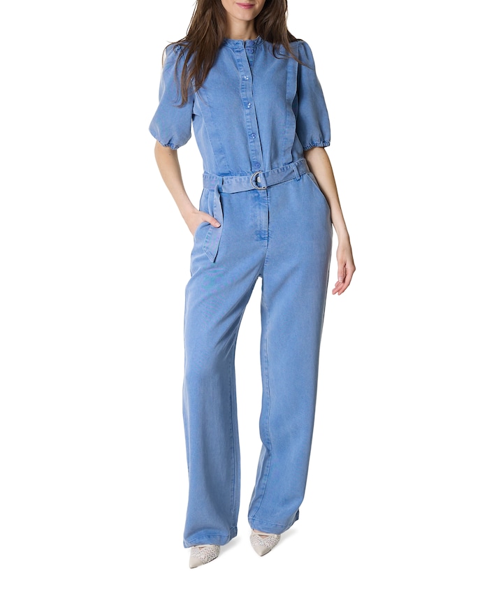 Jumpsuit dames blauw
