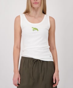 Dames top ecru