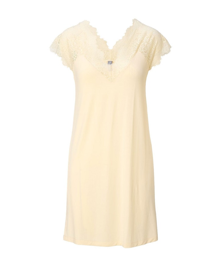 Dames nachthemd ecru