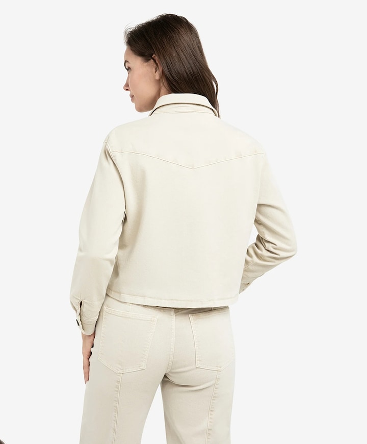 Dames spijkerjas  beige