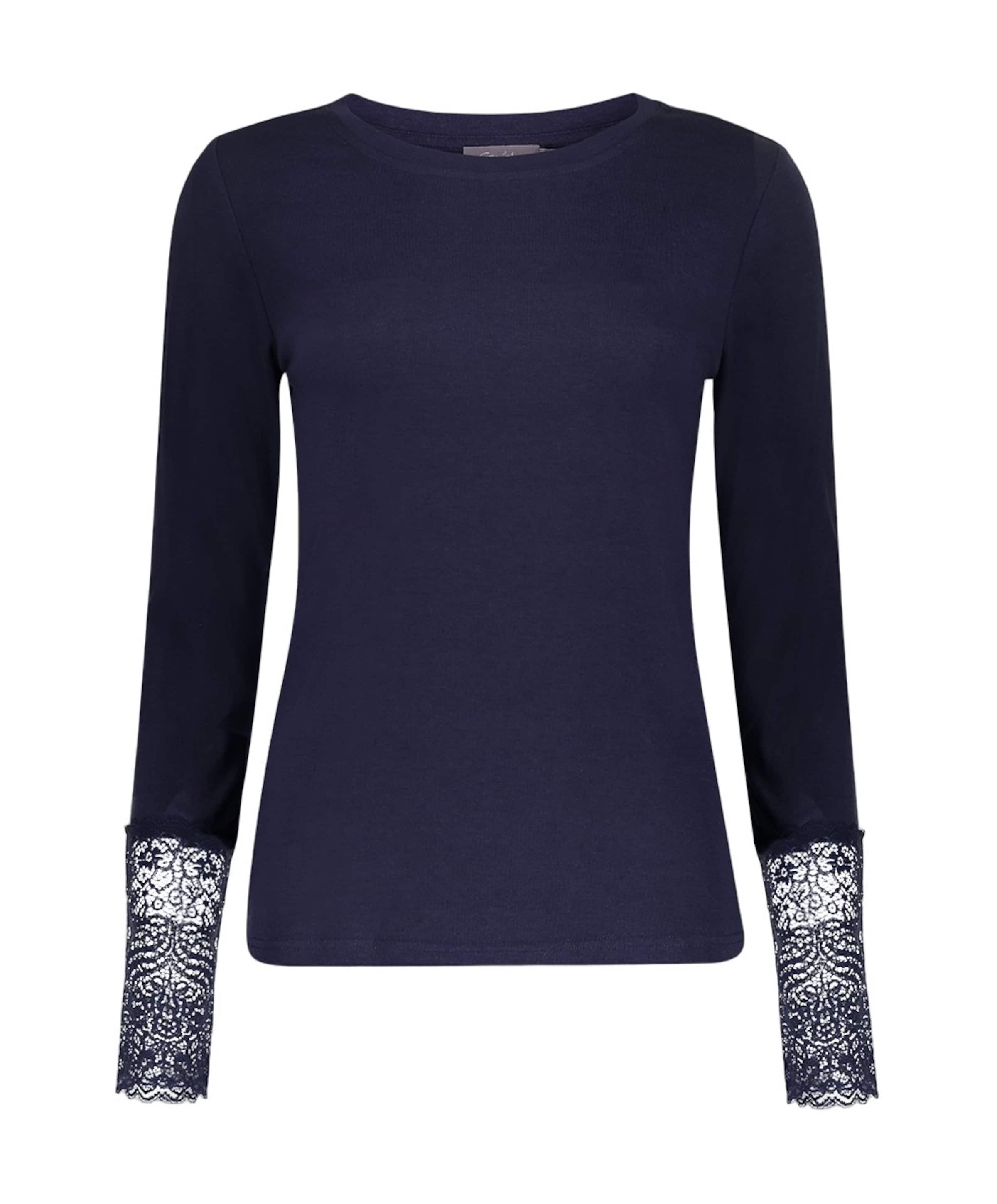 Dames longsleeve blauw