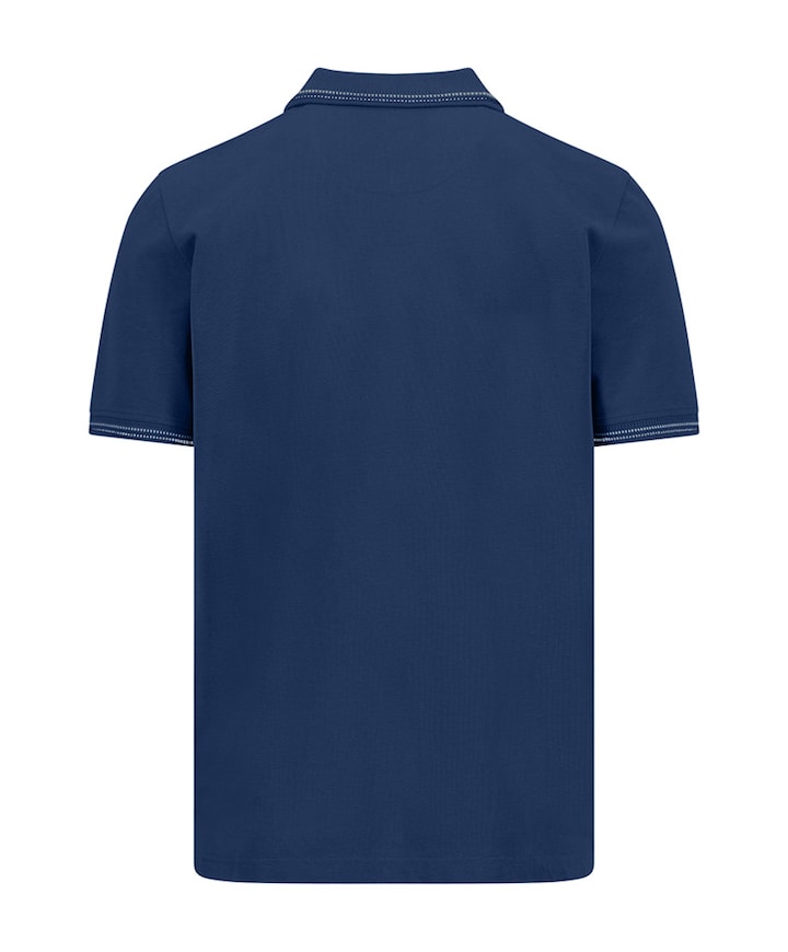 Heren polo blauw