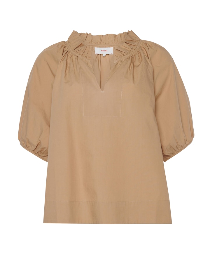 Dames blouse beige