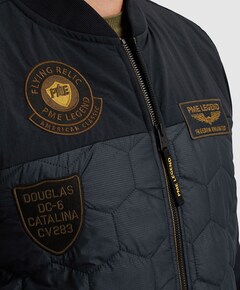 Heren vest blauw
