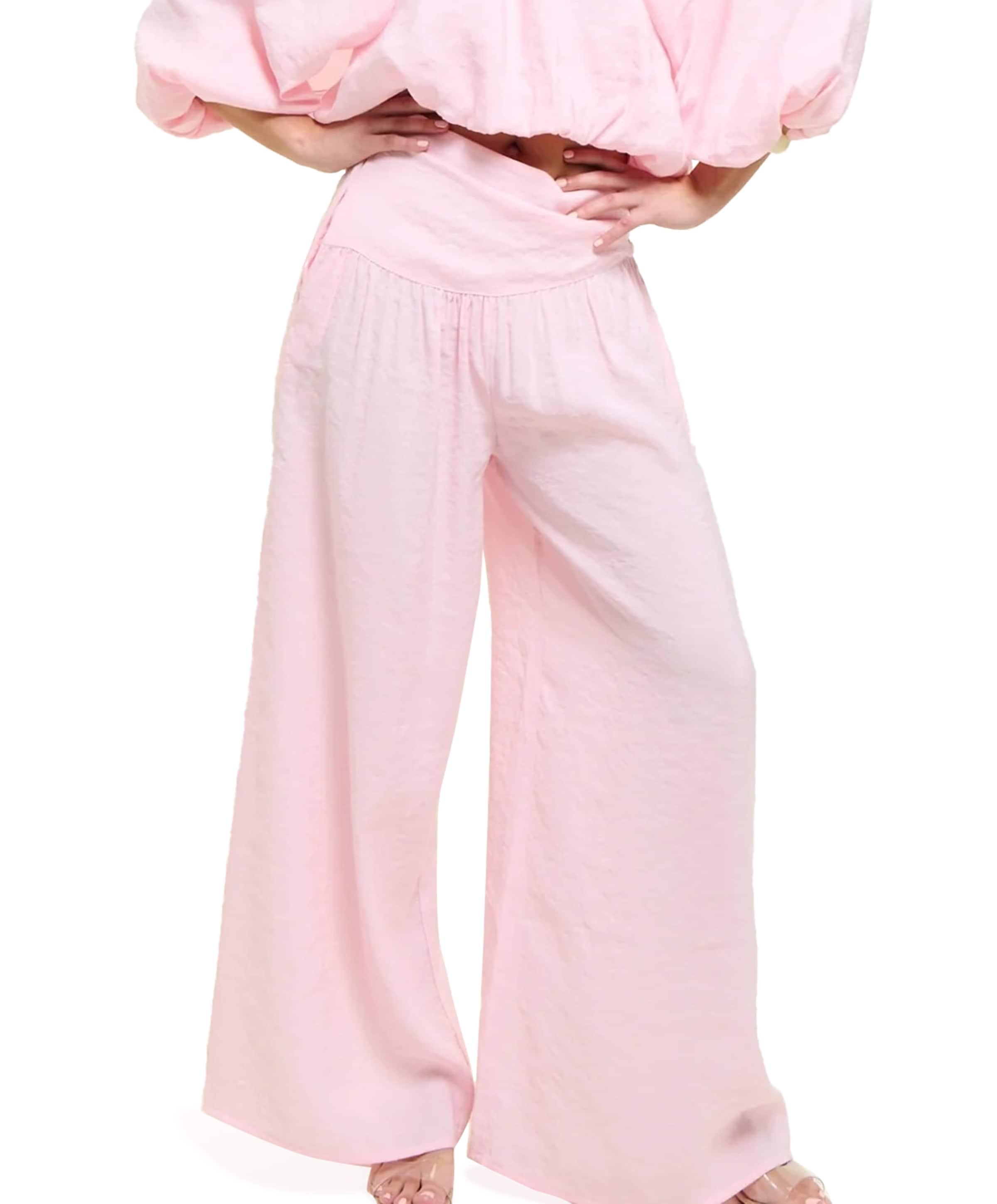 Croisette dames broek roze