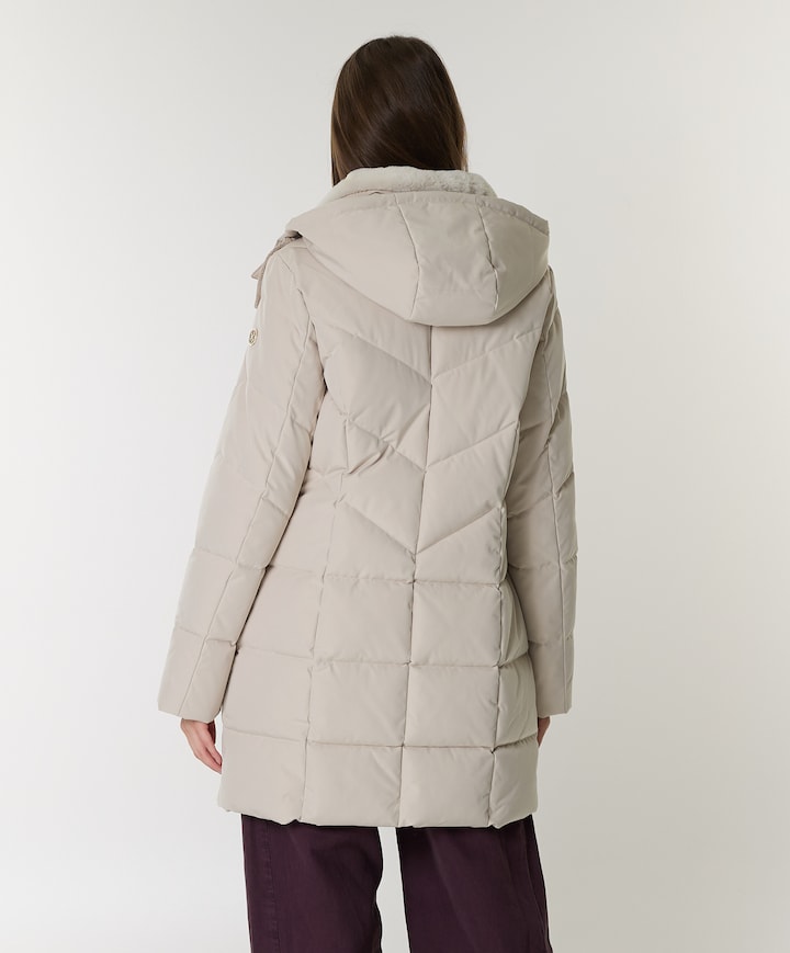 Dames jas beige