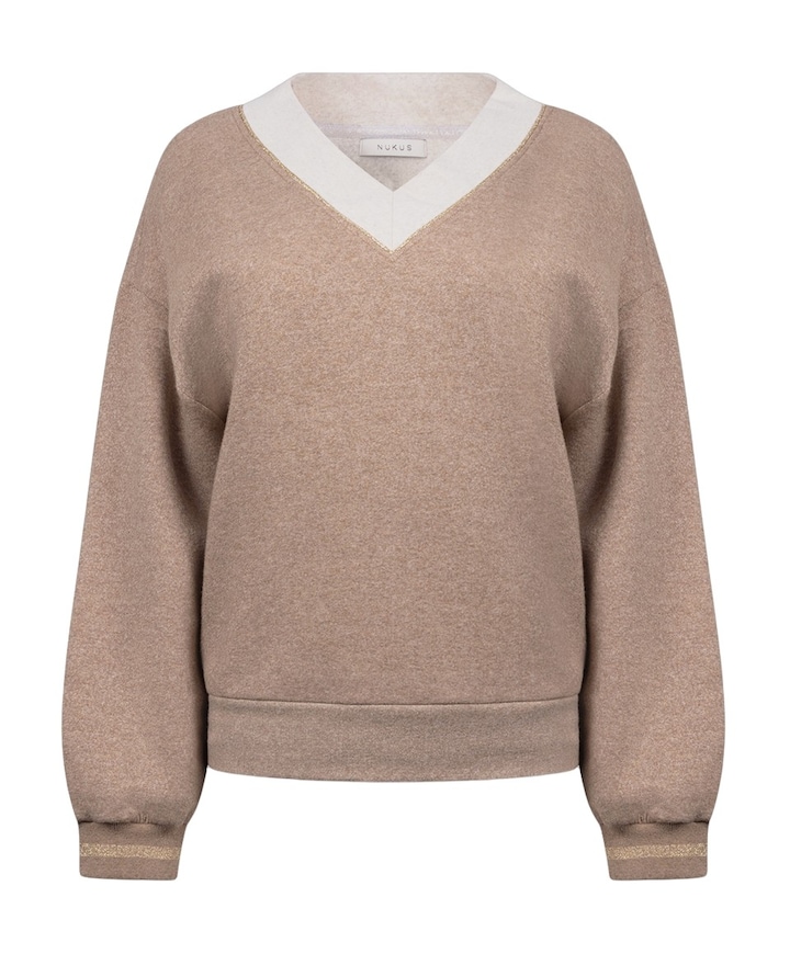 Dames trui beige