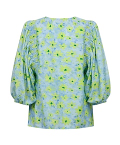 Dames blouse blauw