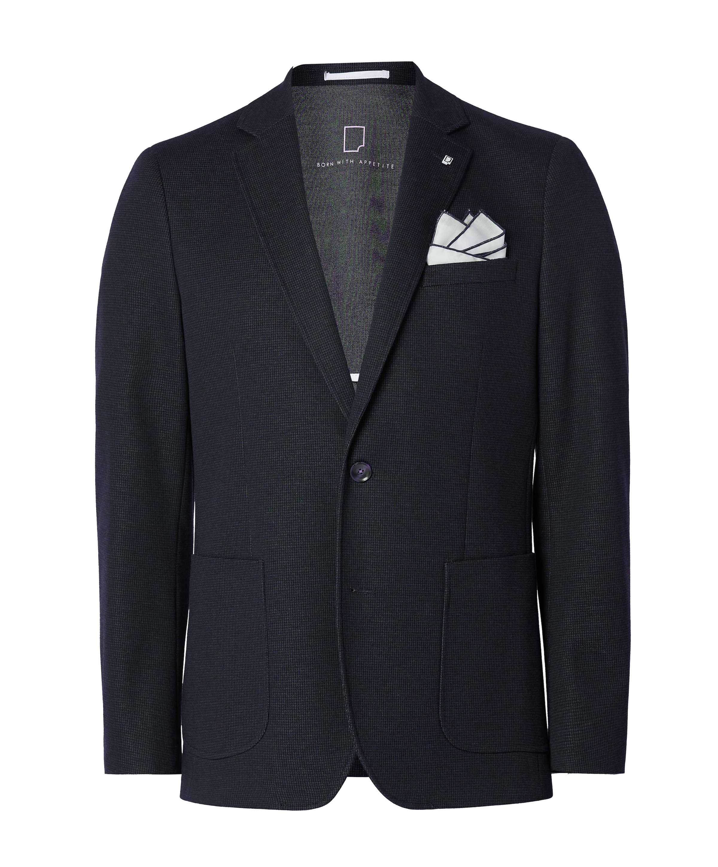 Heren colbert blauw