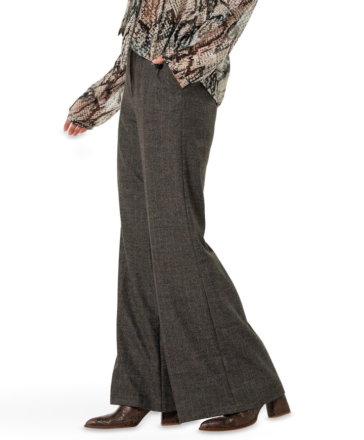 dames pantalon grijs