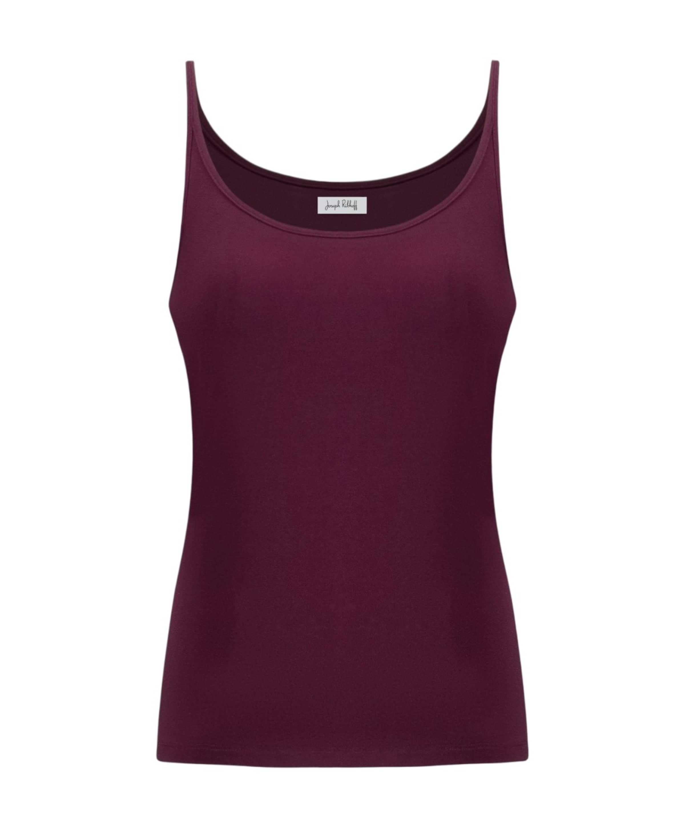 Dames top bordeaux