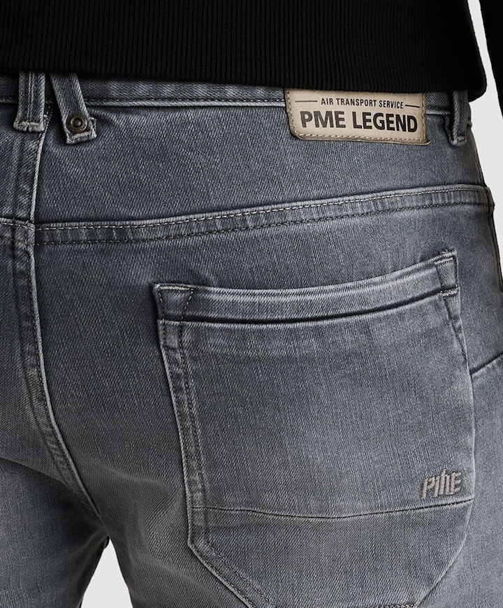 PME LEGEND NIGHTFLIGHT JEANS ELEME heren jeans grijs