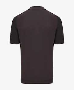Heren polo bruin