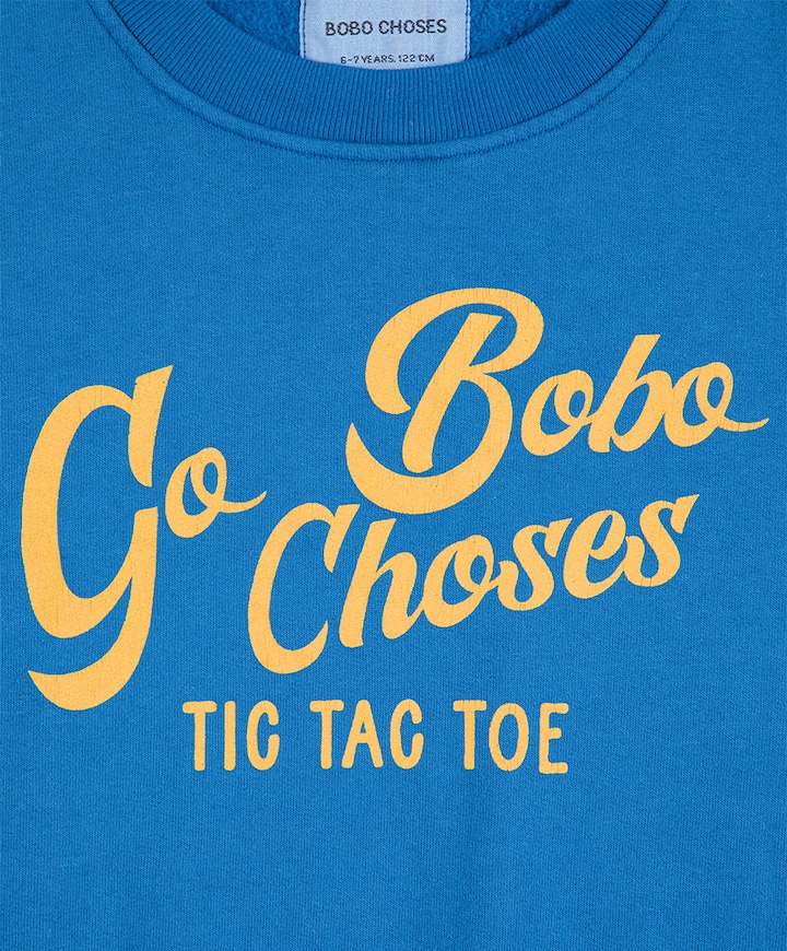 Jongens sweater blauw