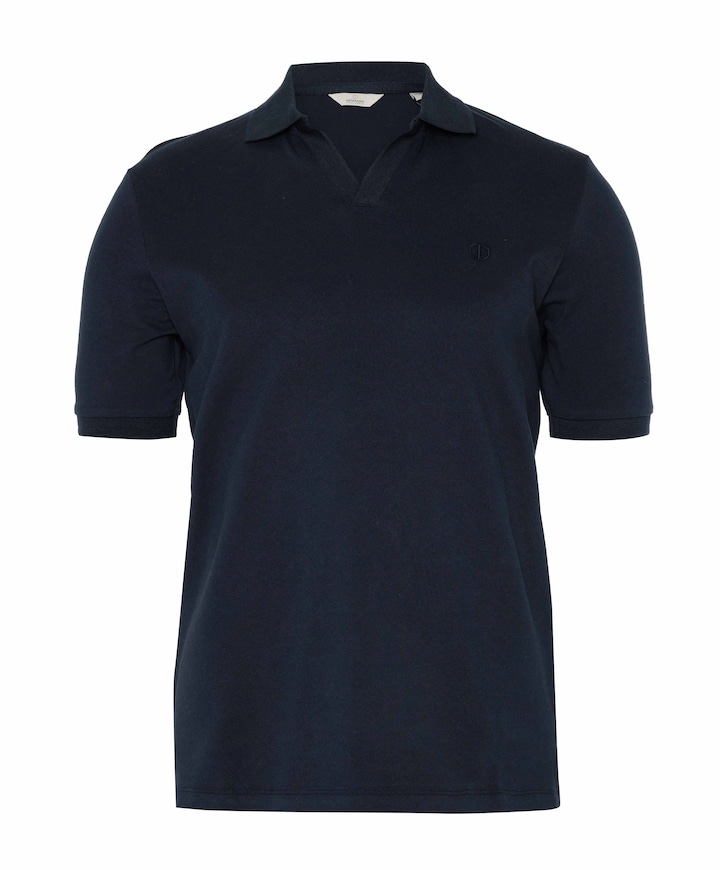 Heren polo blauw