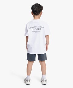 Fraternite shorts jongens korte broek grijs