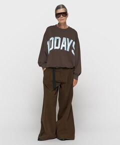 Dames sweater bruin