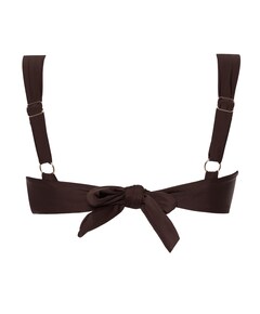 Dames bikinitop bruin