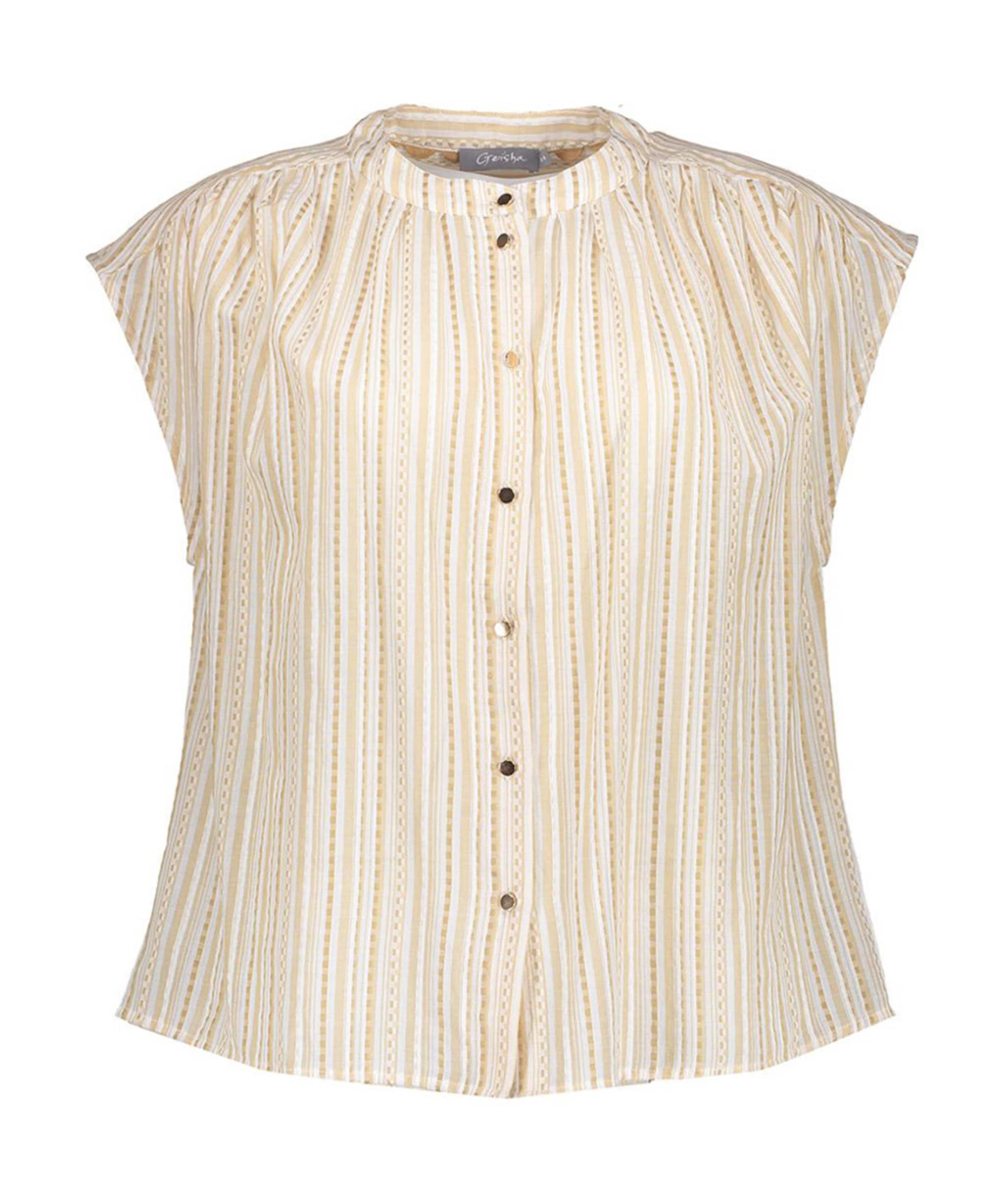 Dames blouse beige