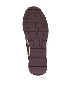 Lace-up dames sneakers bordeaux