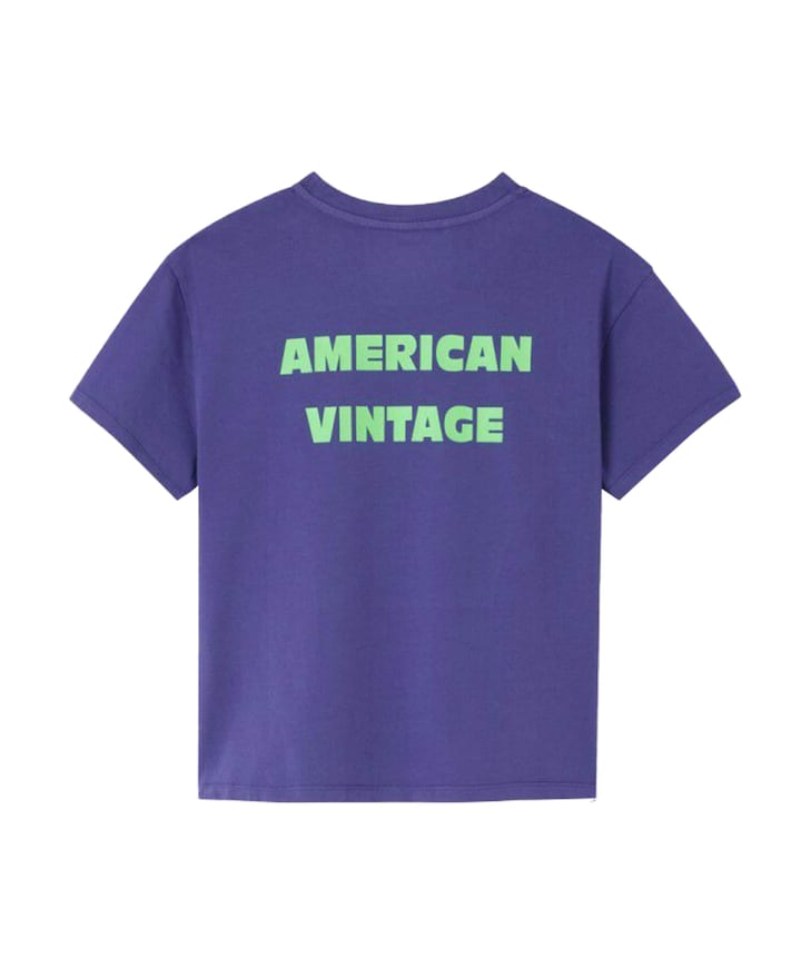 Uniseks T-shirt paars