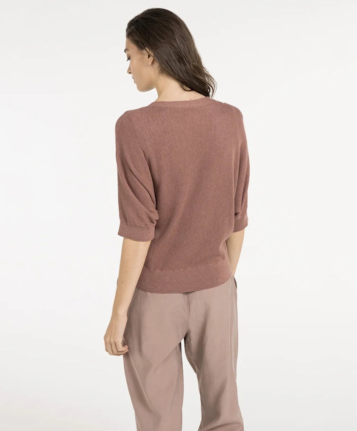 Dames vest roze