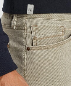 VALVER REGULAR BULL TWILL STRETCH heren jeans beige