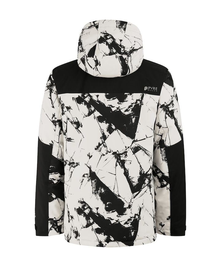 Heren ski-jas ecru