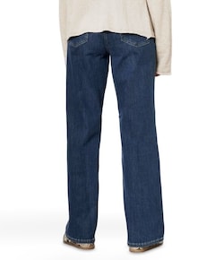Liv New Wide dames jeans blauw
