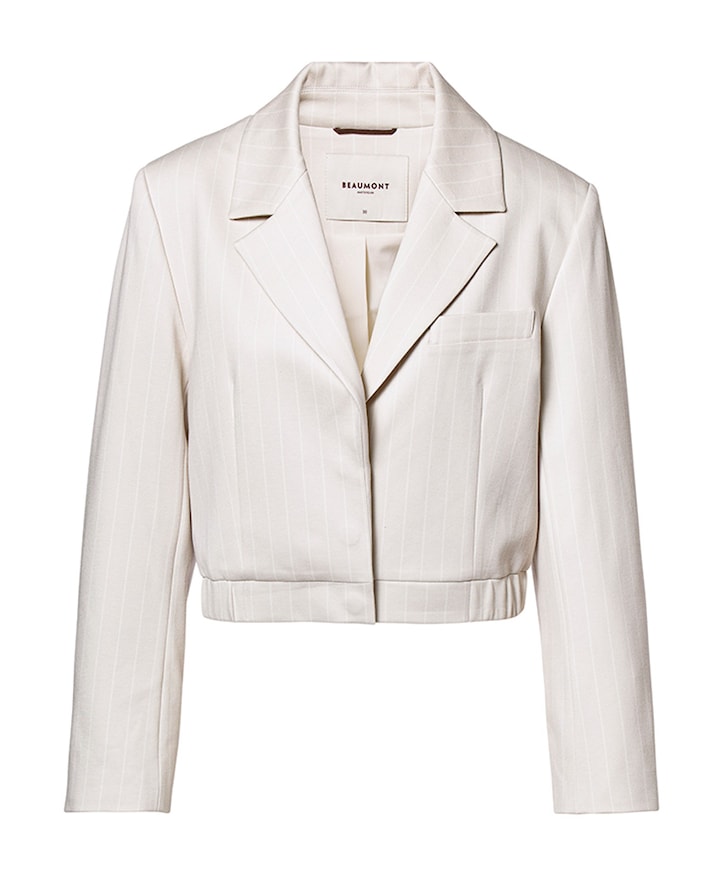Dames blazer ecru