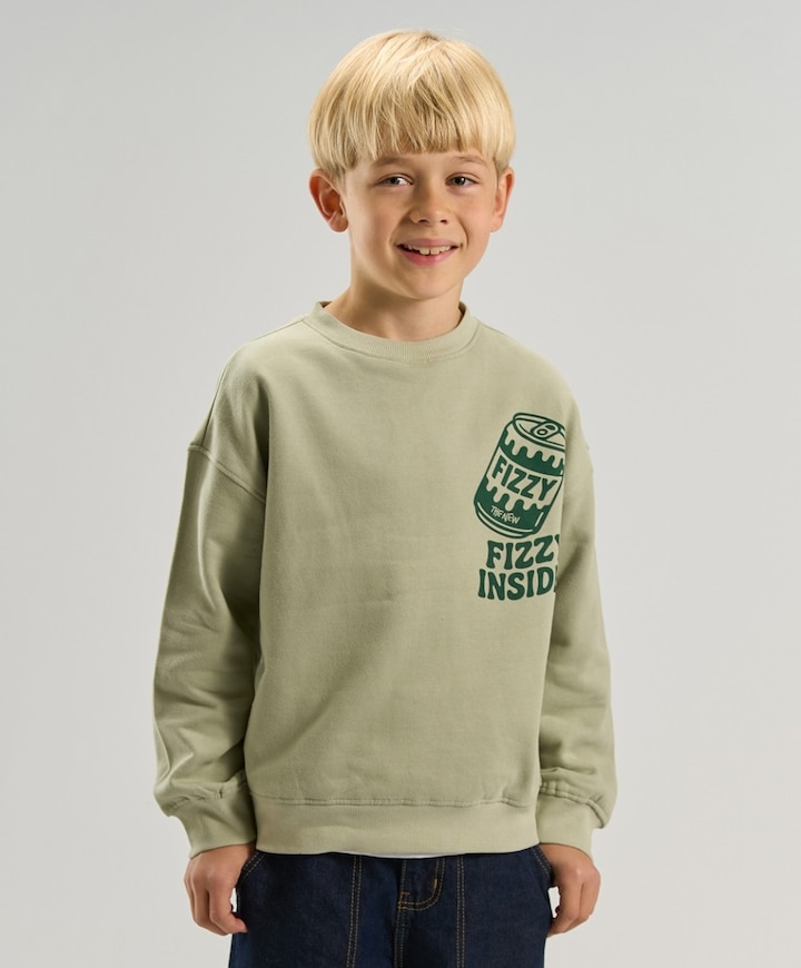 Jongens sweater groen
