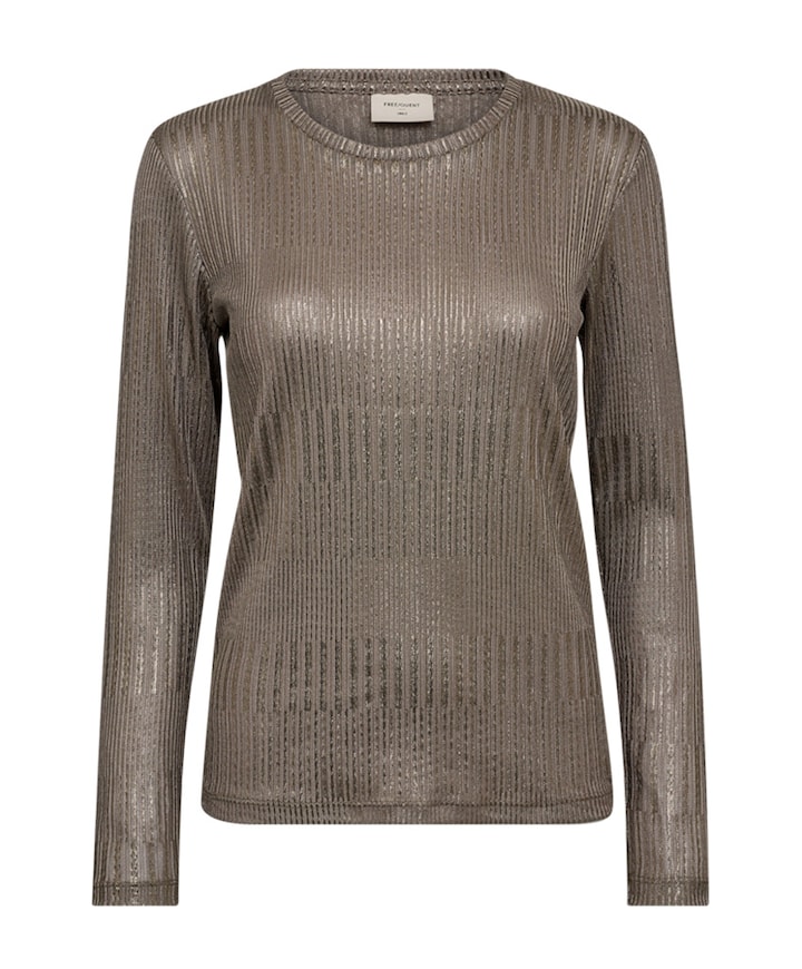 Dames top beige