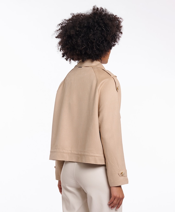 Dames jas beige