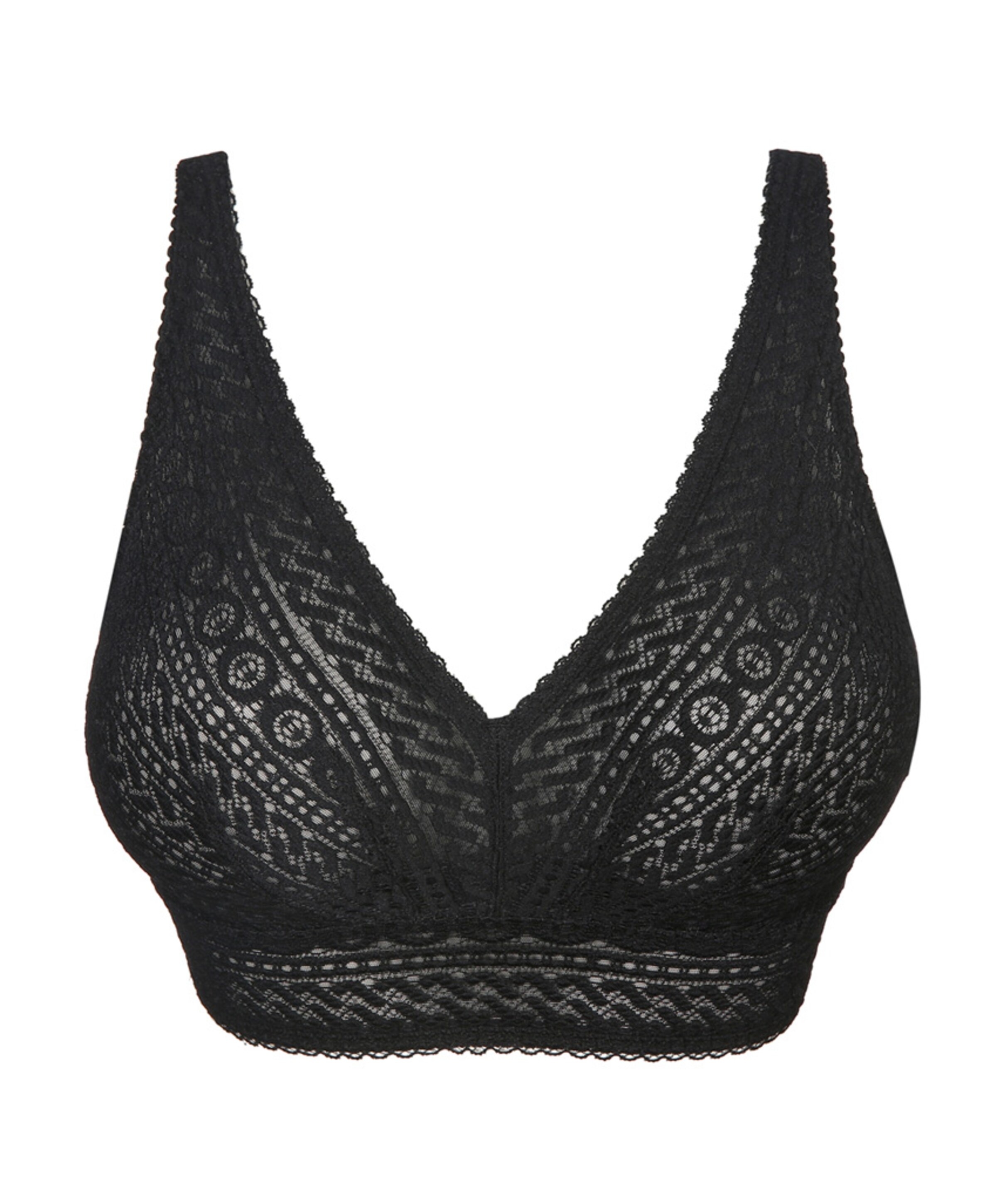 Dames bralette zwart
