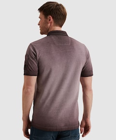 Heren polo paars