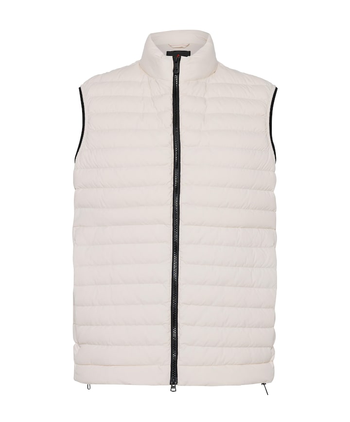 Heren bodywarmer beige