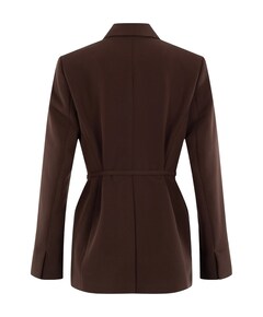 Dames blazer bruin