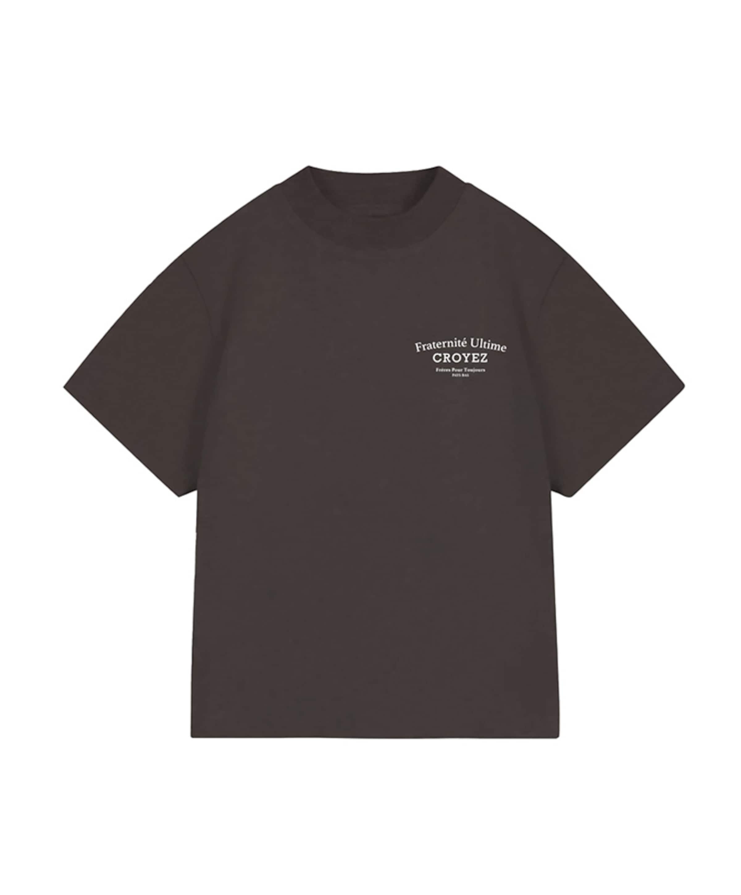 Jongens t-shirt bruin