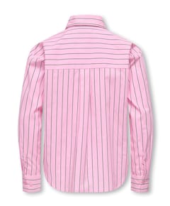 Meisjes blouse lange mouw roze