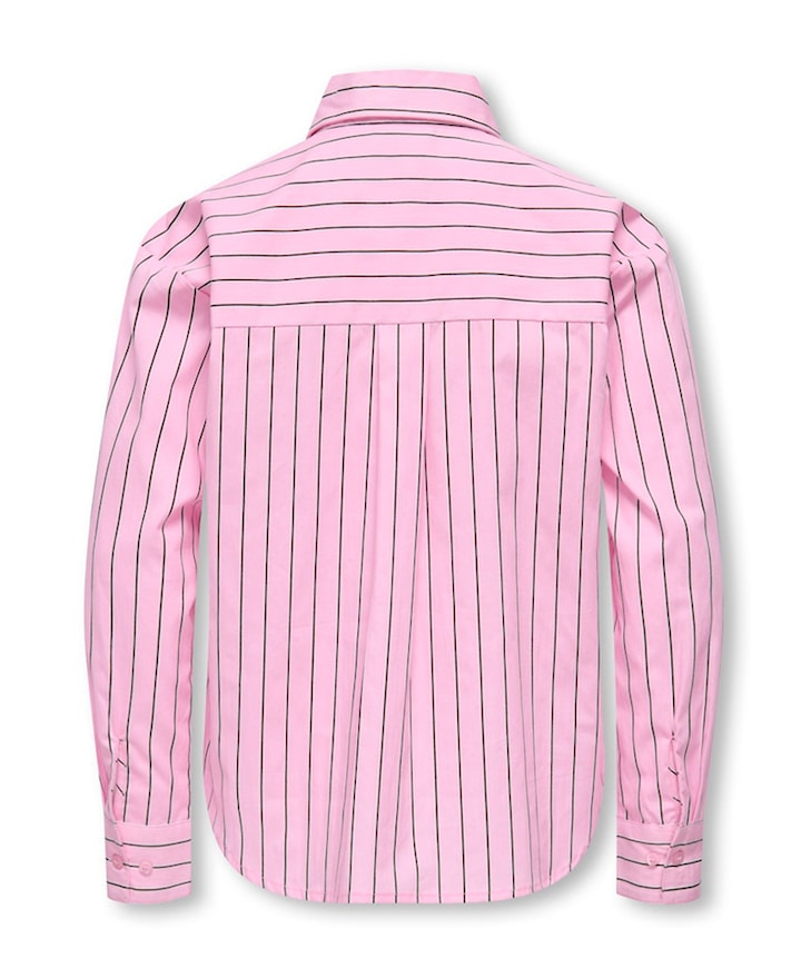Meisjes blouse lange mouw roze