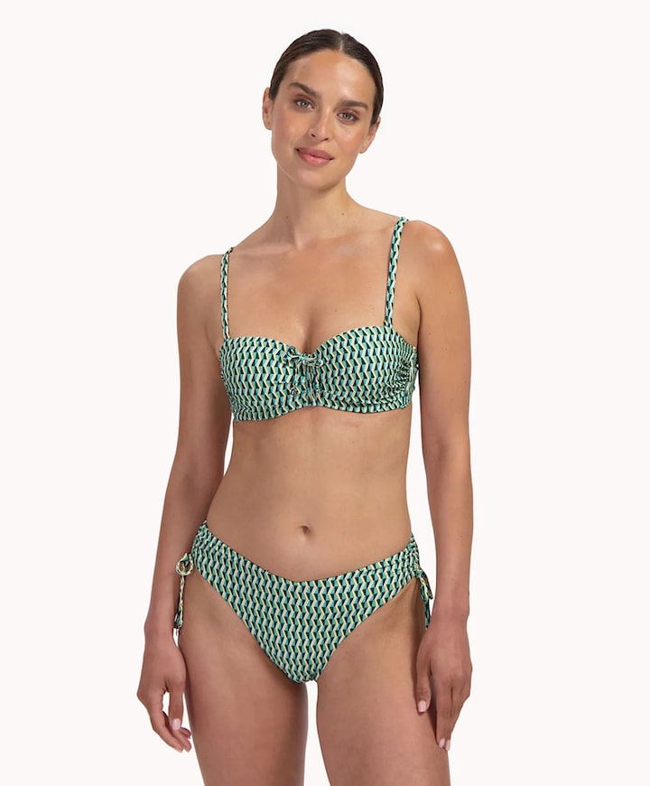 Dames bikinitop groen
