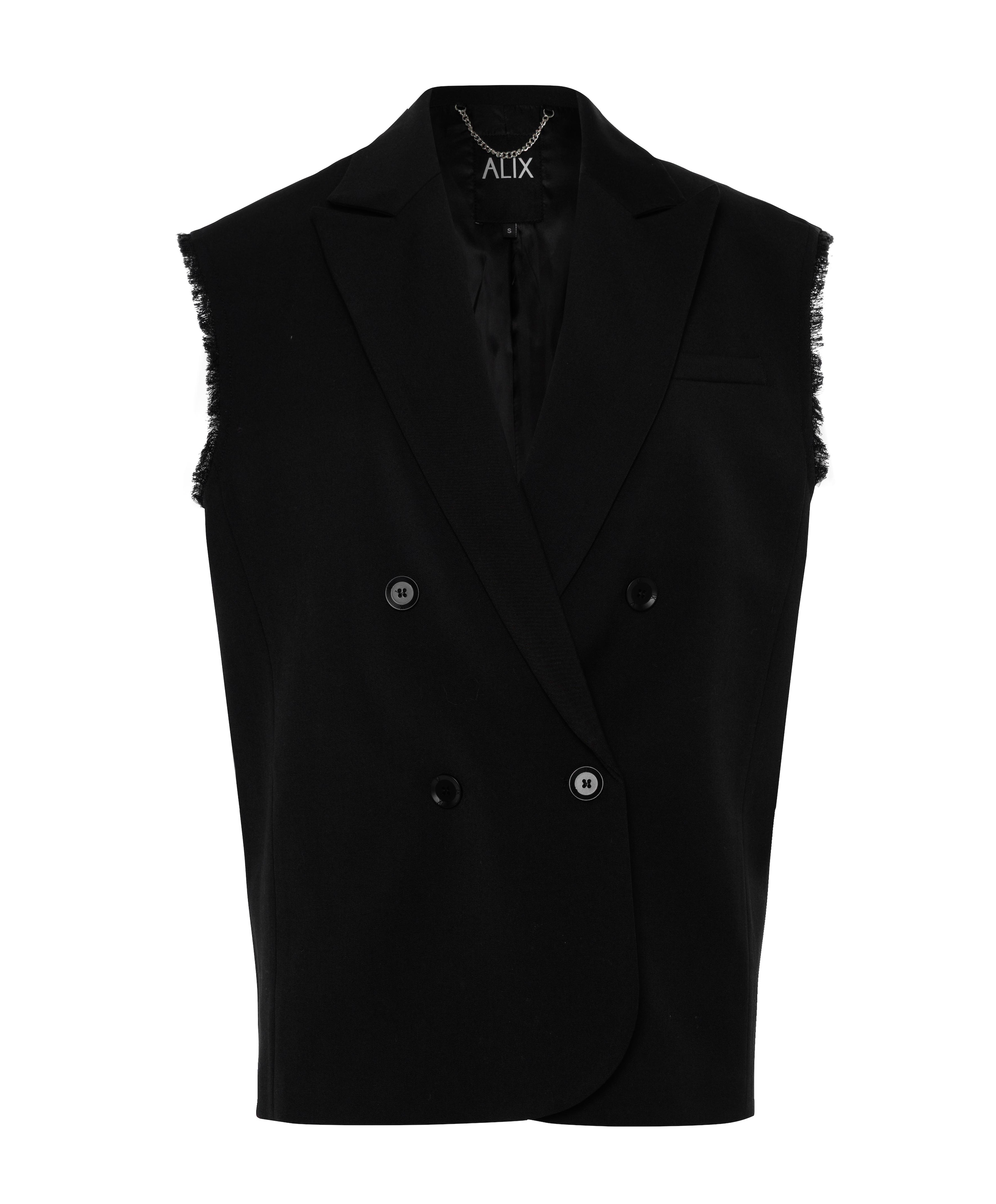 Dames gilet zwart