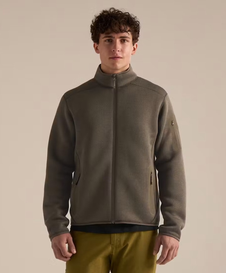 Heren vest groen