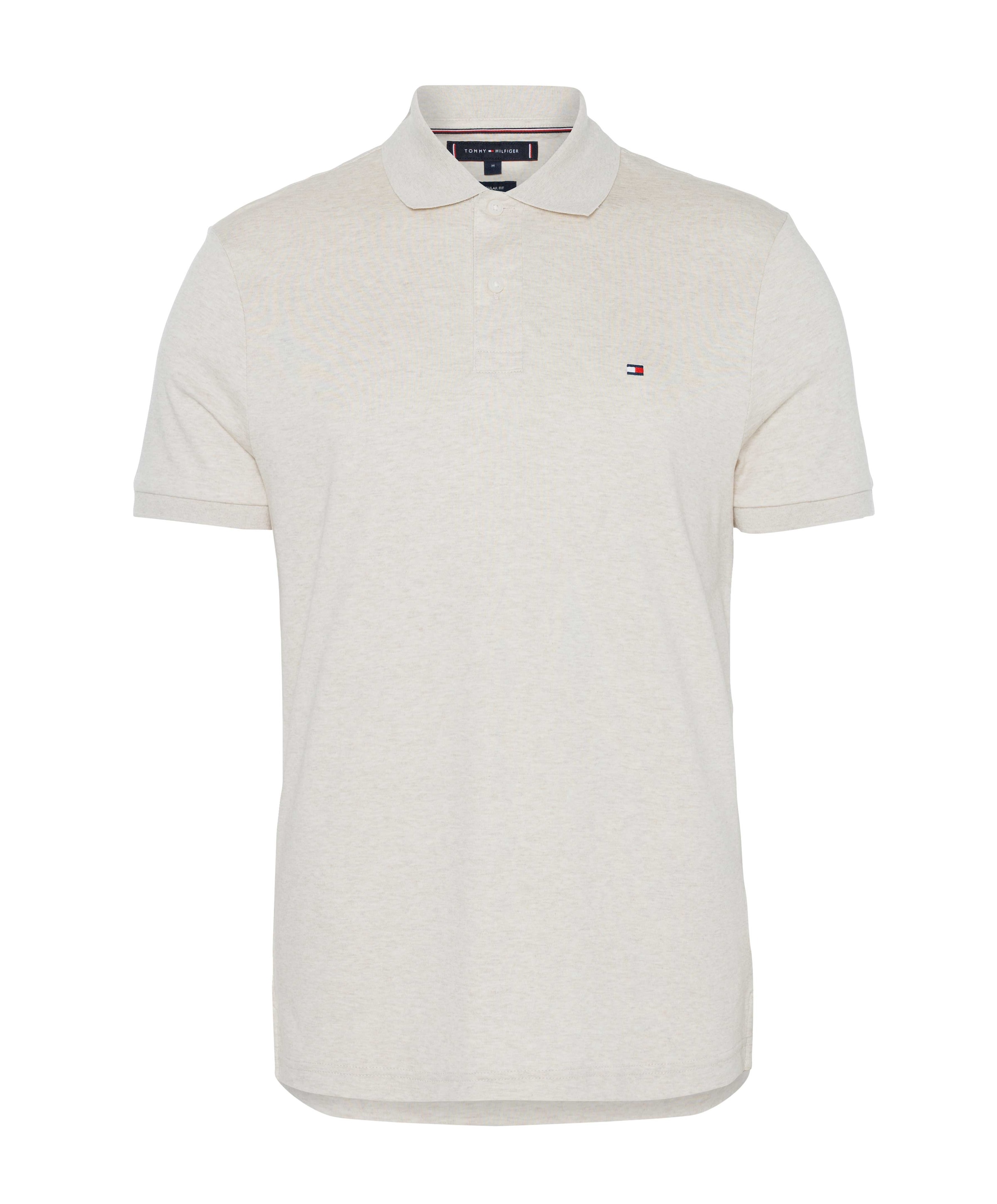 Heren polo ecru