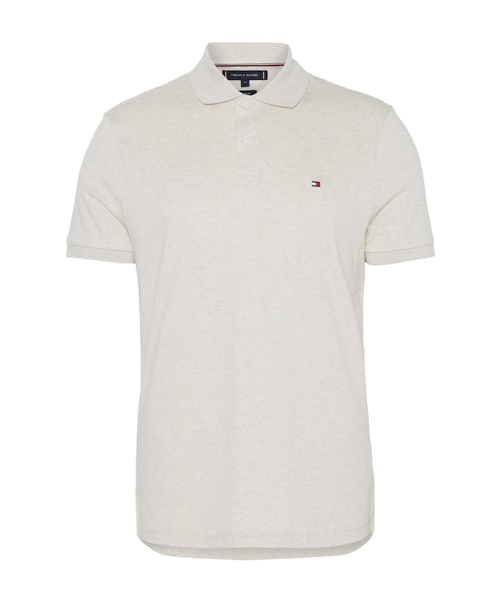Heren polo ecru